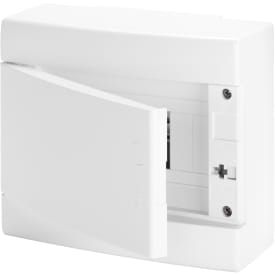 Gruppetavle 1x12 modul med hvid låge, IP40, hvid