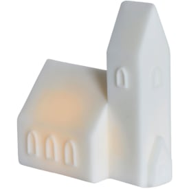 Sirius kirke med lys