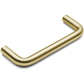 D Line handtag, cc 128 mm, borstad mässing