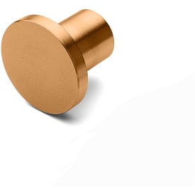 D Line håndtak, Ø25 mm, børstet kobber