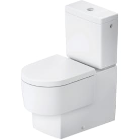 Duravit Balcoon underdel til gulvstående toalett, uten spylekant, antibakteriell, matt hvit