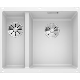 Blanco Subline 340/160-U køkkenvask, 55,5x46 cm, hvid