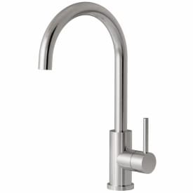 Lavabo Kubus 140 RS Round køkkenarmatur, rustfrit stål