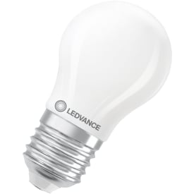 Ledvance E27 kronepære, 2700K, 3,4W