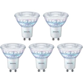 Philips Master Value GU10 spotpære, 3000K, 3,7W, 5-pak