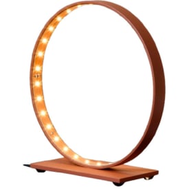Le Deun Luminaires Nano bordlampe, rustfarvet