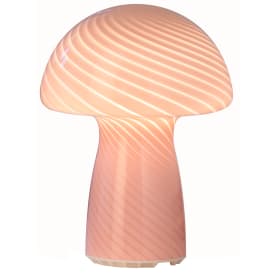 Veli Line Mushroom bordlampe 3 trins touch dæmper 16x12, rosa