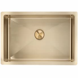 Lavabo Low servant, 49x34 cm, messing
