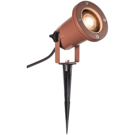 SLV Big Nautilus udendørslampe, rustfarvet