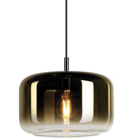 SLV Pantilo pendel, guld/krom, Ø28 cm