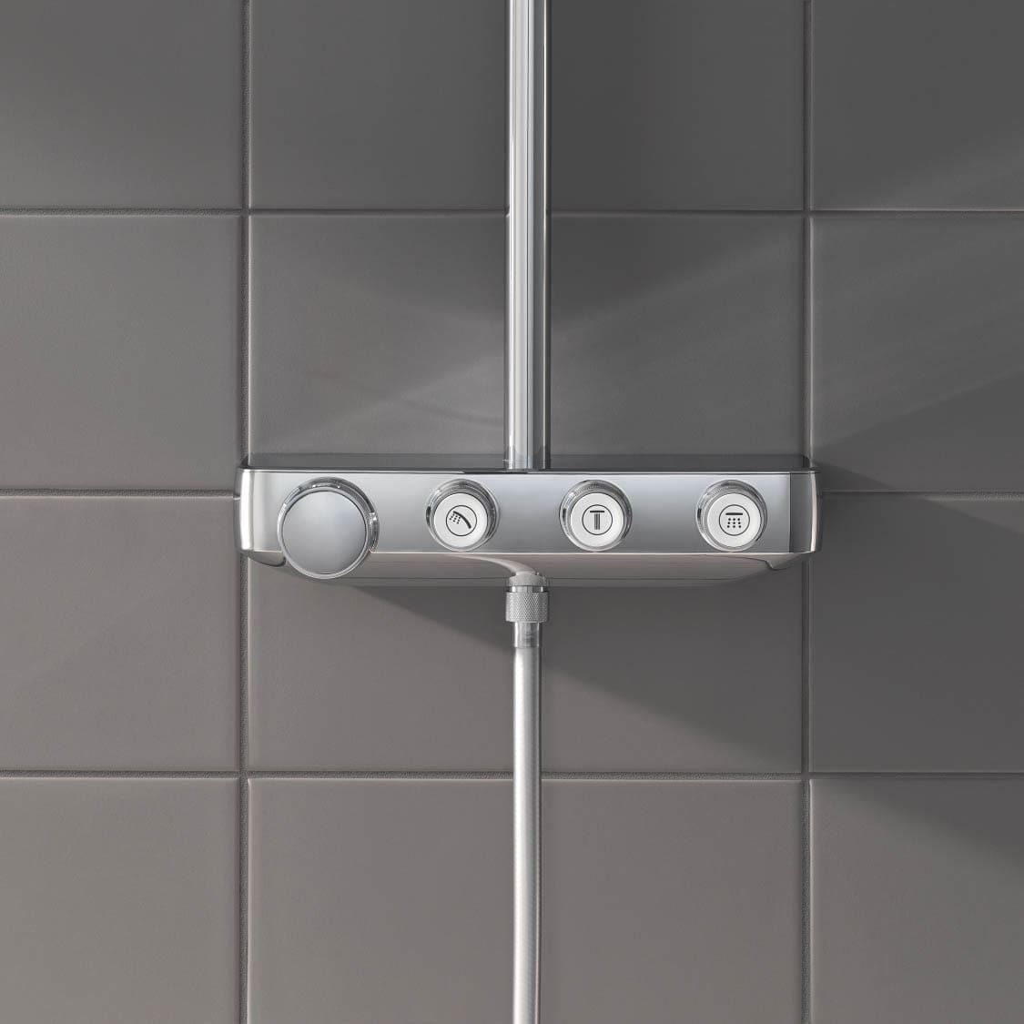 Kjøp Grohe Euphoria SmartControl 310 Cube Duo Dusjsystem m/Termostat