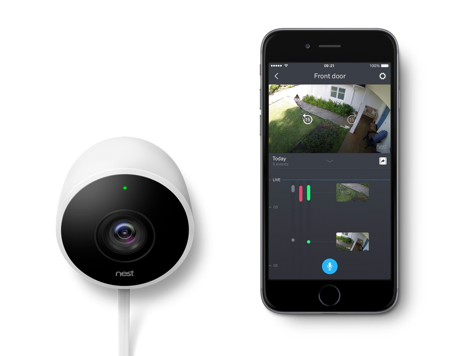 Køb Google Nest Cam Outdoor overvågningskamera 0999020861