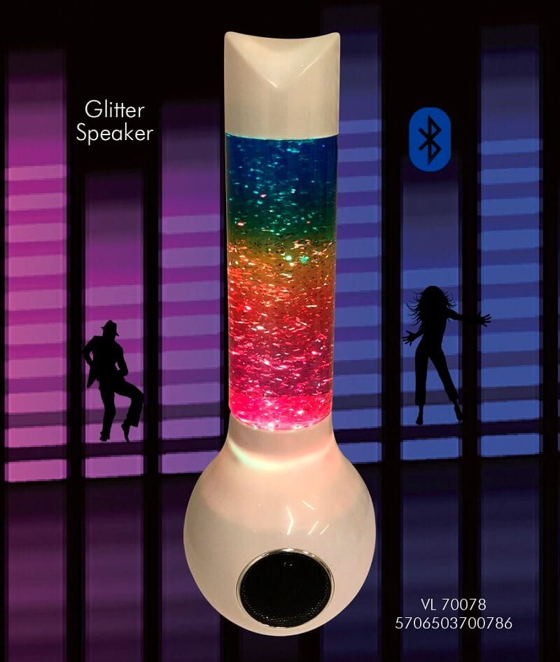 Køb Bordlampe med bluetooth højtaler med glimmer lys Køb Bordlampe med bluetooth højtaler med glimmer lys
