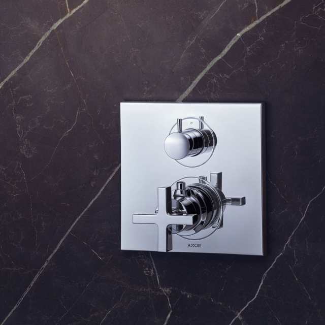 Axor Citterio Termostat, med 2 utløp, for innbygging, krom | 39725000