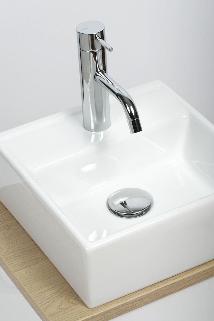 Unique bundventil, tvangsåben, krom