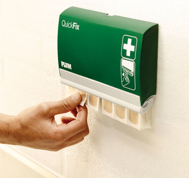 Plum QuickFix plaster til dispenser
