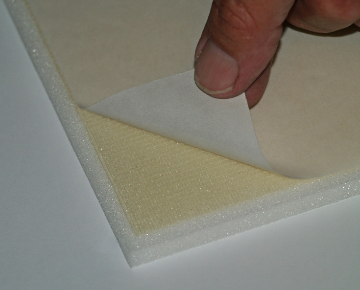 Selvklebrende pussefilt, 18 x 24 x 2 cm, 1stk