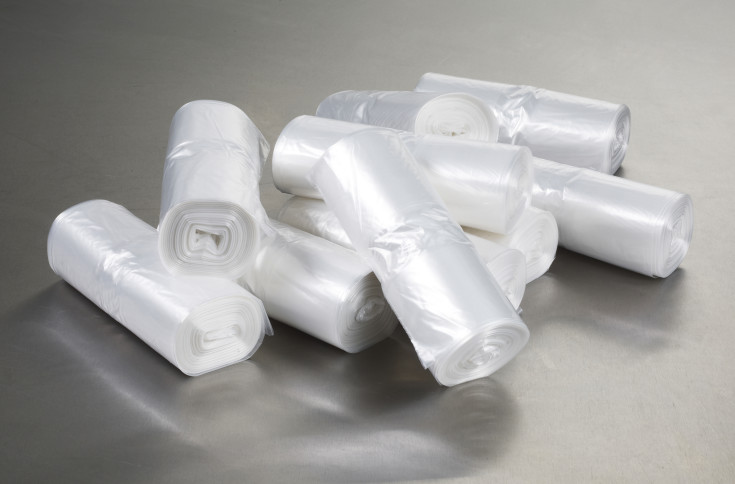 Abena søppelsekker, klare, 45 liter