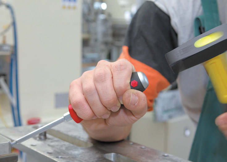 Wiha MicroFinish rak spårskruvmejsel, 4,5mm