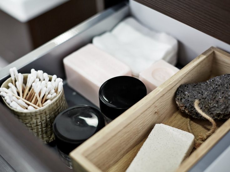 Dansani skuffeindsats, 24,8x10 cm, eg