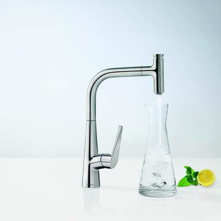 Hansgrohe Talis Select S 300 kjøkkenarmatur, uttrekkbar tut, krom