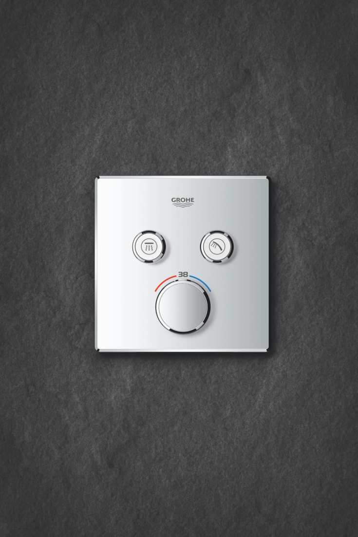 Grohe Grohtherm SmartControl dusjbatteri, krom