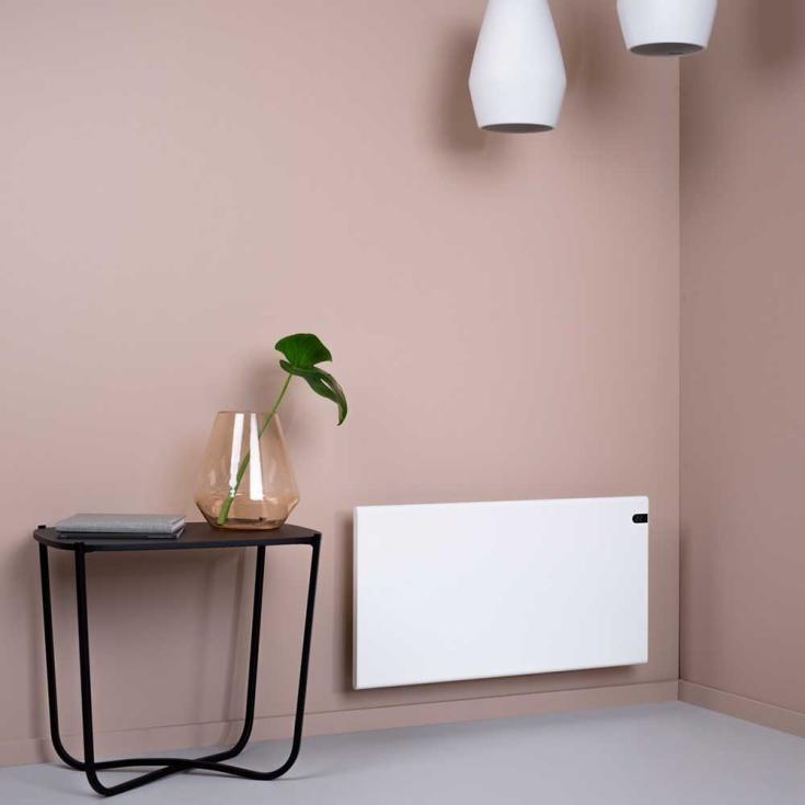 Adax Neo NP el-radiator med termostat 400W/400V, vit, 6 m²