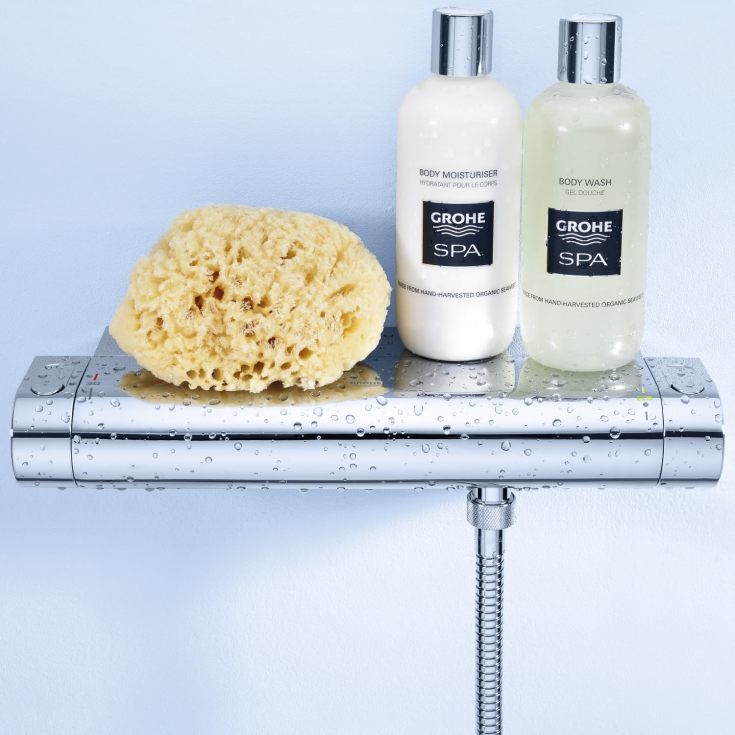 Grohe Grohtherm 2000 brusearmatur, krom