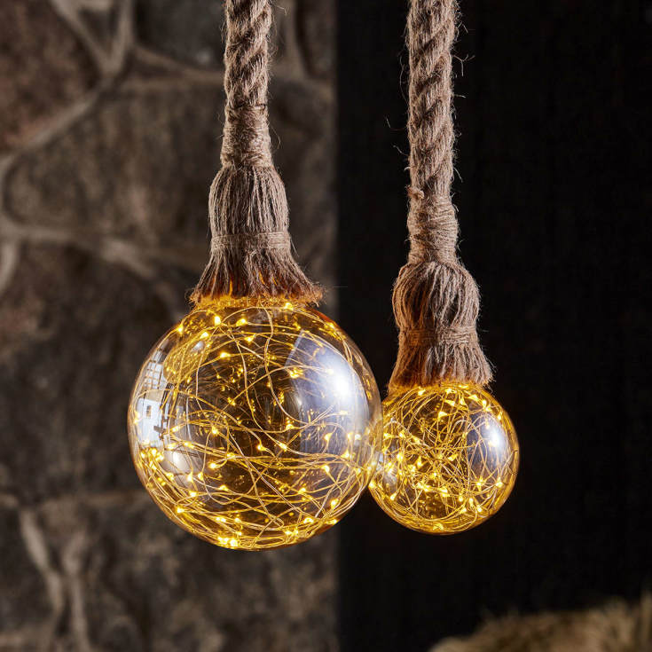 Nielsen Klokkeblomst Globe Ø95 mm LED 1W/725 E27, varm hvit