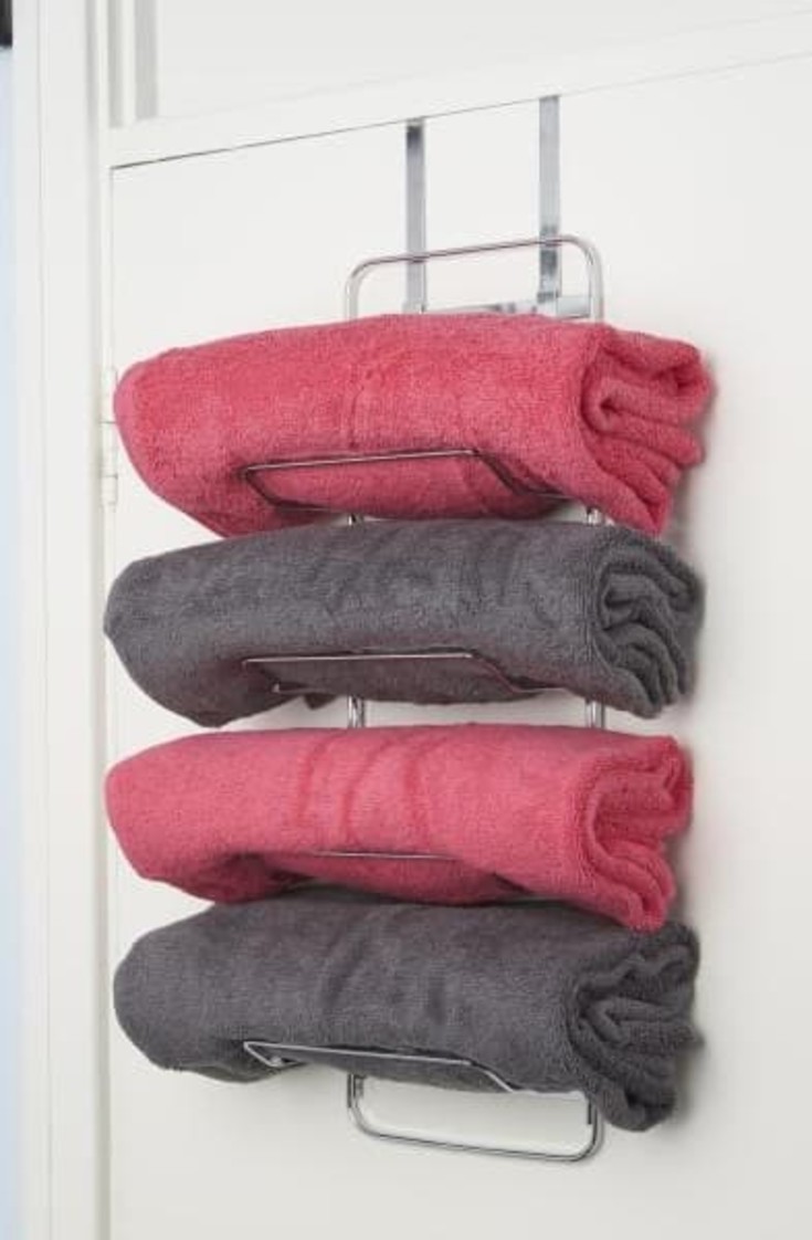 Hefe håndklædeholder, krom