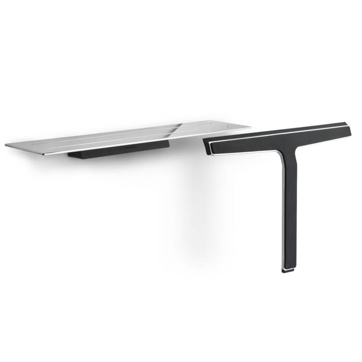 Unidrain Reframe dusjhylle med dusjnal, polert rustfritt stål