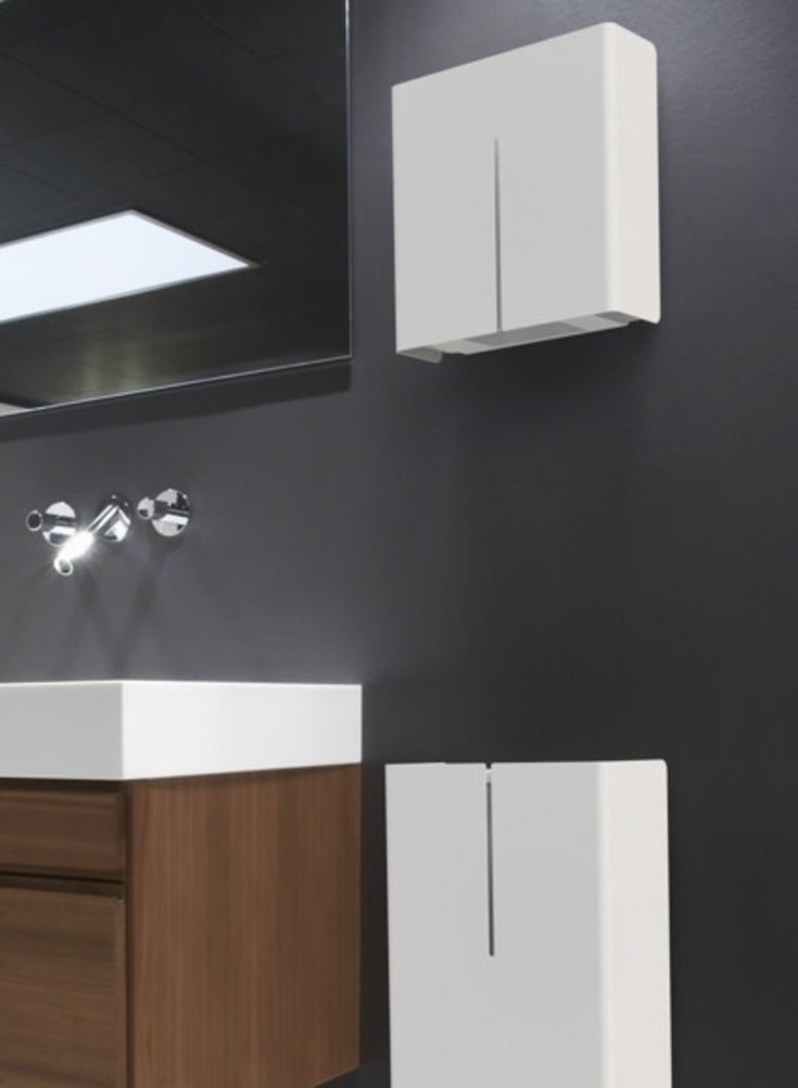 Frost Nova2 papirdispenser, hvit