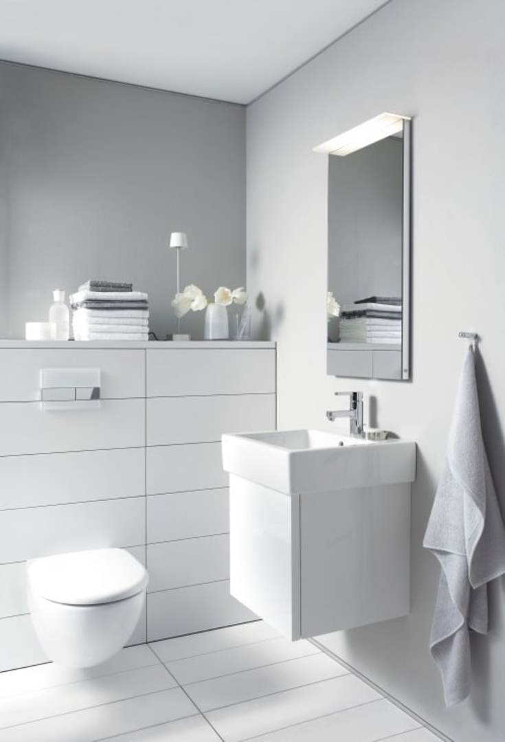 Duravit Vero toppmontert servant, 60x46,5 cm, med wondergliss, hvit