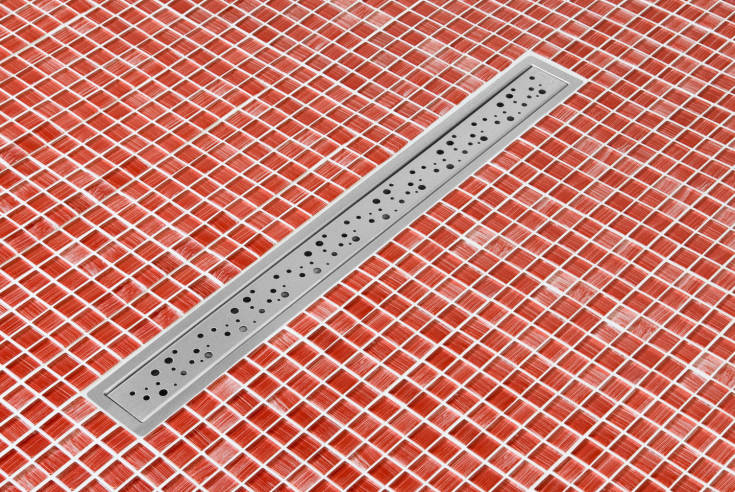 Blücher Waterline Oslo rist, 1000 mm, rustfritt stål