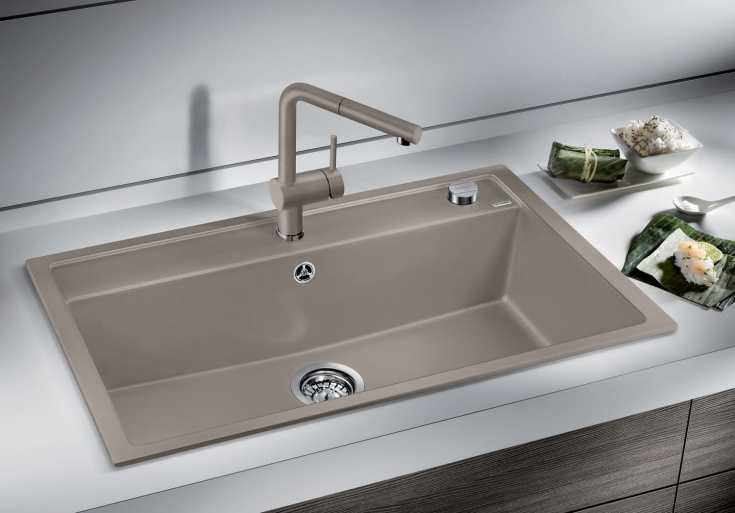 Blanco Dalago 8 MX køkkenvask, 81,5x51 cm, beige