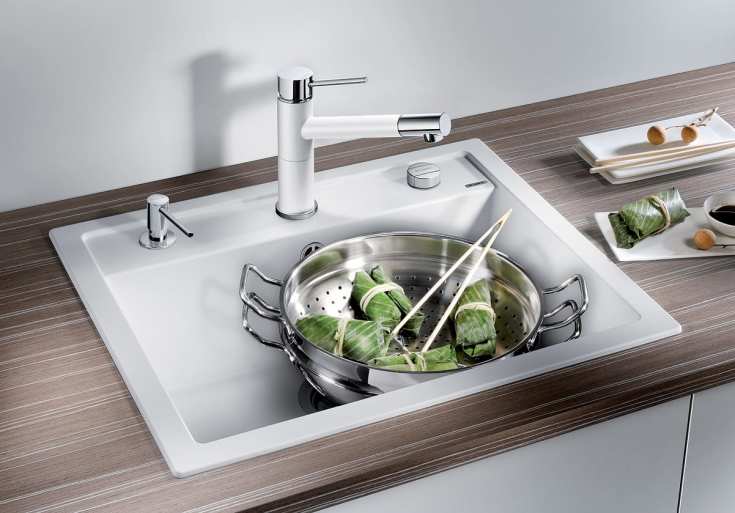 Blanco Dalago 6 MX diskbänk, 61,5x51 cm, vit