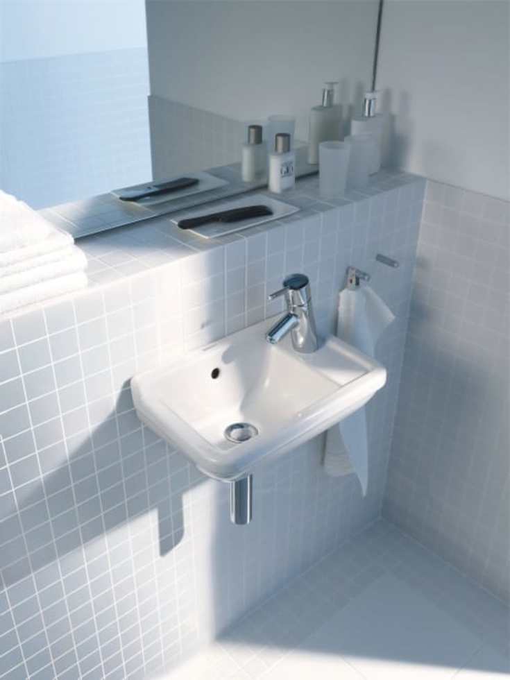 Duravit Starck 3 tvättställ, 50x26 cm, vit