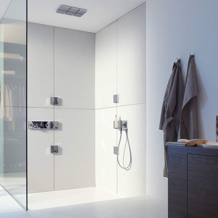 Axor Starck ShowerCollection duschset, krom