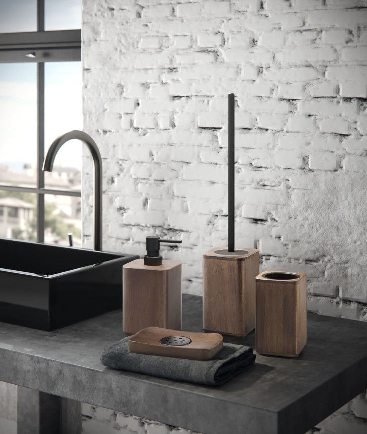 Hefe Dafne såpedispenser, bambus