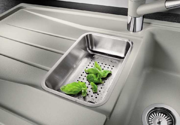 Blanco sköljskål, 18,2x27,2 cm, rostfritt stål