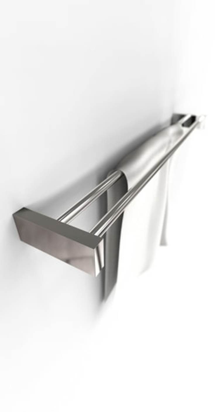 Frost Quadra håndklestang, 60 cm, krom