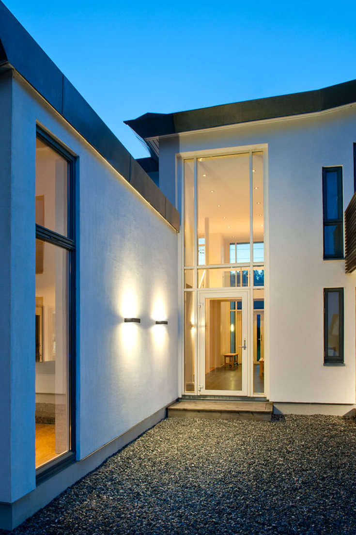 10 stk SG Edge udendørs væglampe, 2700K, sort