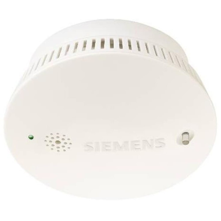 Siemens brandvarnare, 230V, vit