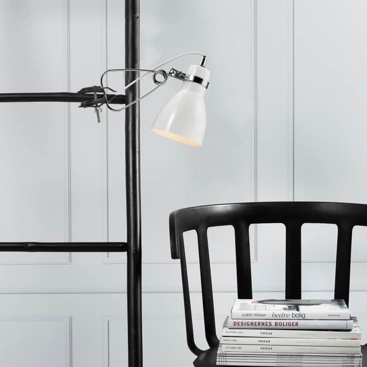 Nordlux Cyclone klypelampe, hvit