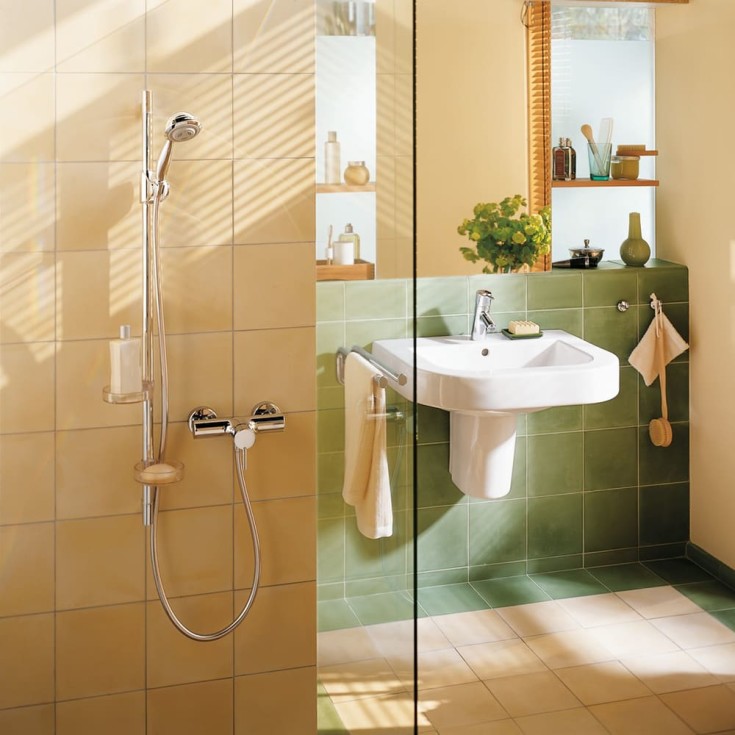 Hansgrohe Talis S dusjbatteri, krom