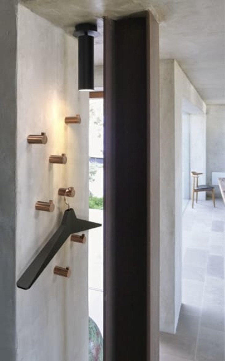 Frost Nova2 håndkleknagg, 2 stk., kobber