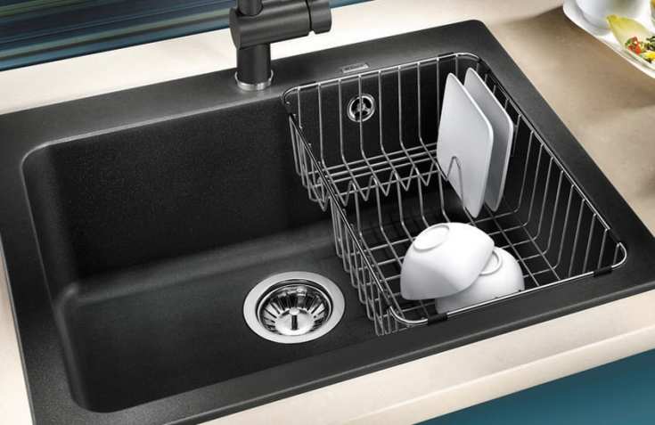 Blanco opvaskekurv, 40x25 cm, rustfrit stål