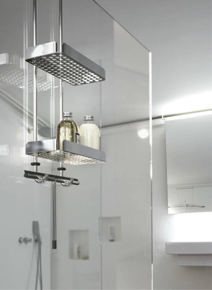 Frost Nova2 duschhylla, krom