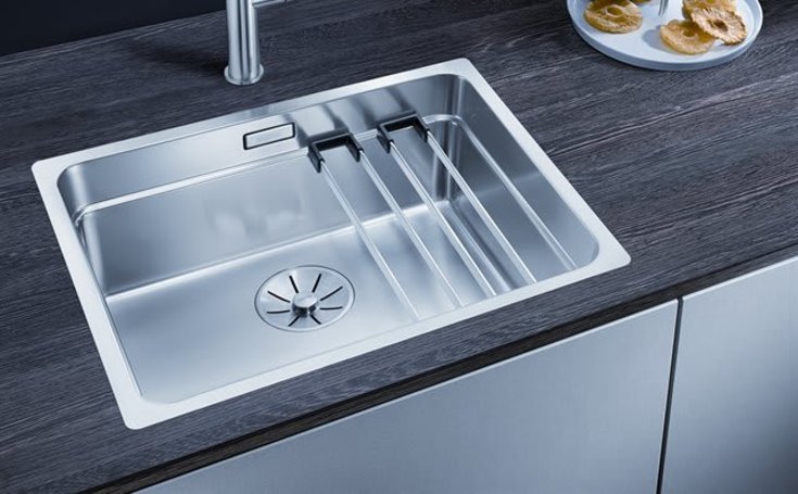 Blanco Etagon 500-IF/N UXI køkkenvask, 54x44 cm, rustfrit stål