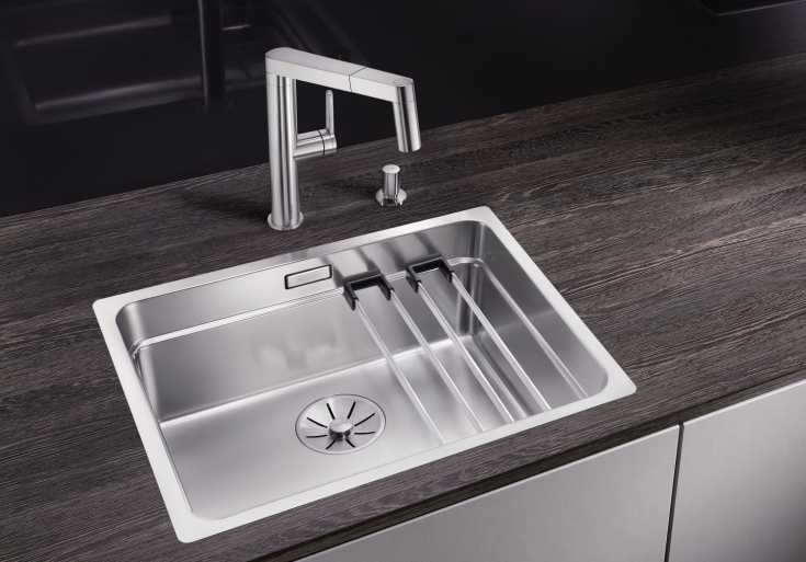 Blanco Etagon 500-IF/N UXI køkkenvask, 54x44 cm, rustfrit stål